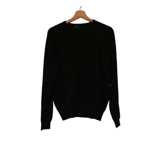 Charter Club 100% Cashmere Mens Black Sweater Size Large